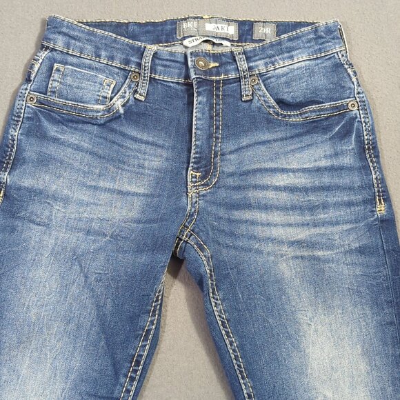 BKE Jeans Men's 29R Fits 28x31 Blue Jake Straight Leg Denim - Picture 4 of 11
